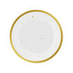 Picture of CELEBRATE GOLD PAPER PLATES 18CM - 6 PACK